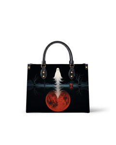 Lunar Wisp Leather Handbag