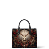 "Antler Crown" Leather Handbag
