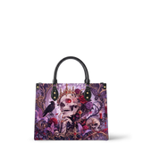 Purple Reign Leather Handbag