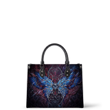 Oculus Moth Leather Handbag