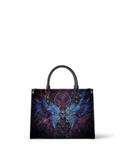 Oculus Moth Leather Handbag