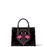Winged Imp Leather Handbag