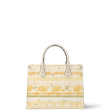 Golden Frost Leather Handbag