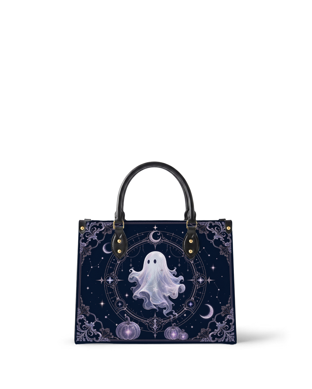 Hallow Ghost Leather Handbag