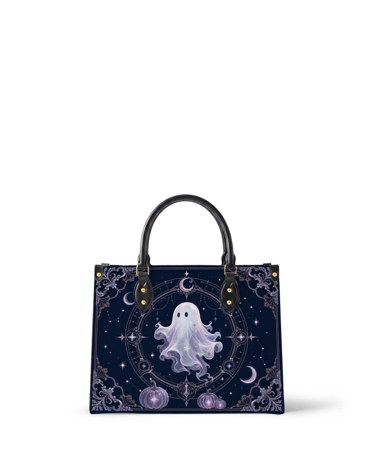 Hallow Ghost Leather Handbag