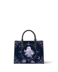 Hallow Ghost Leather Handbag