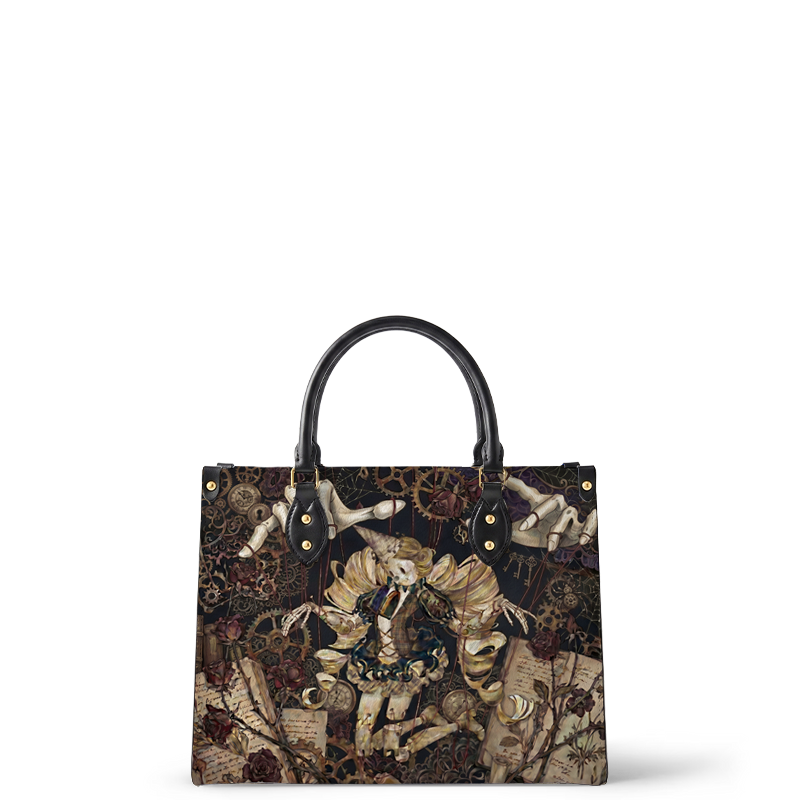 Phantom Strings Leather Handbag