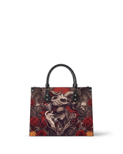 Vampire Feast Leather Handbag
