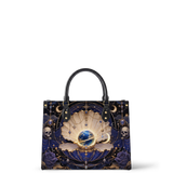 Pearl Cosmos Leather Handbag