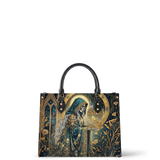 Gilded Reaper  Leather Handbag