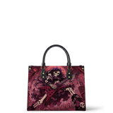 Bone Shredder Leather Handbag