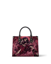 Bone Shredder Leather Handbag
