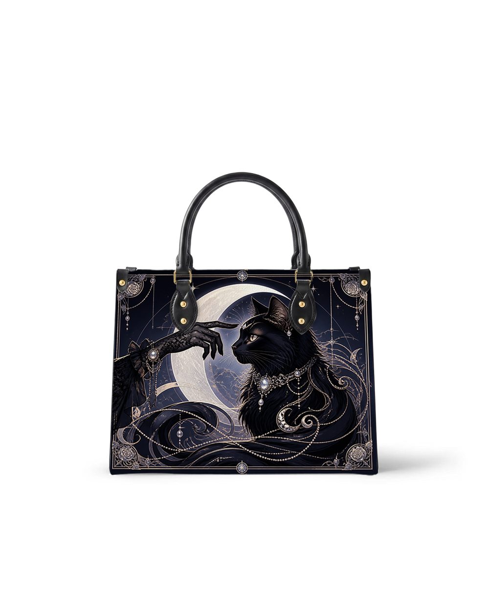 Stellar Vow Leather Handbag