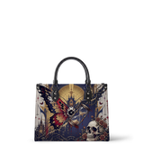 Time Relic Leather Handbag