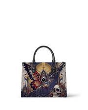 Time Relic Leather Handbag