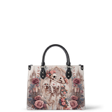Oath of Bone & Rose Leather Handbag