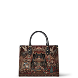 Gothic Circus Leather Handbag