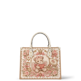 Honey Bear Leather Handbag