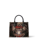 Poison Apple Leather Handbag