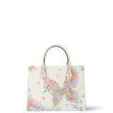 Floraptera Leather Handbag