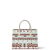 Mocha Mint Leather Handbag
