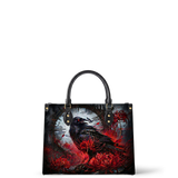 Raven Lycoris Leather Handbag