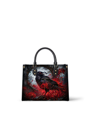 Raven Lycoris Leather Handbag