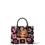 Pink Rebel Leather Handbag