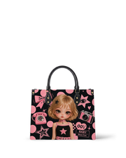 Pink Rebel Leather Handbag