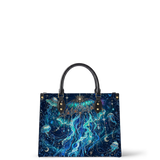 Siren Veil Leather Handbag