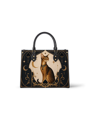 Sable Bastet Leather Handbag
