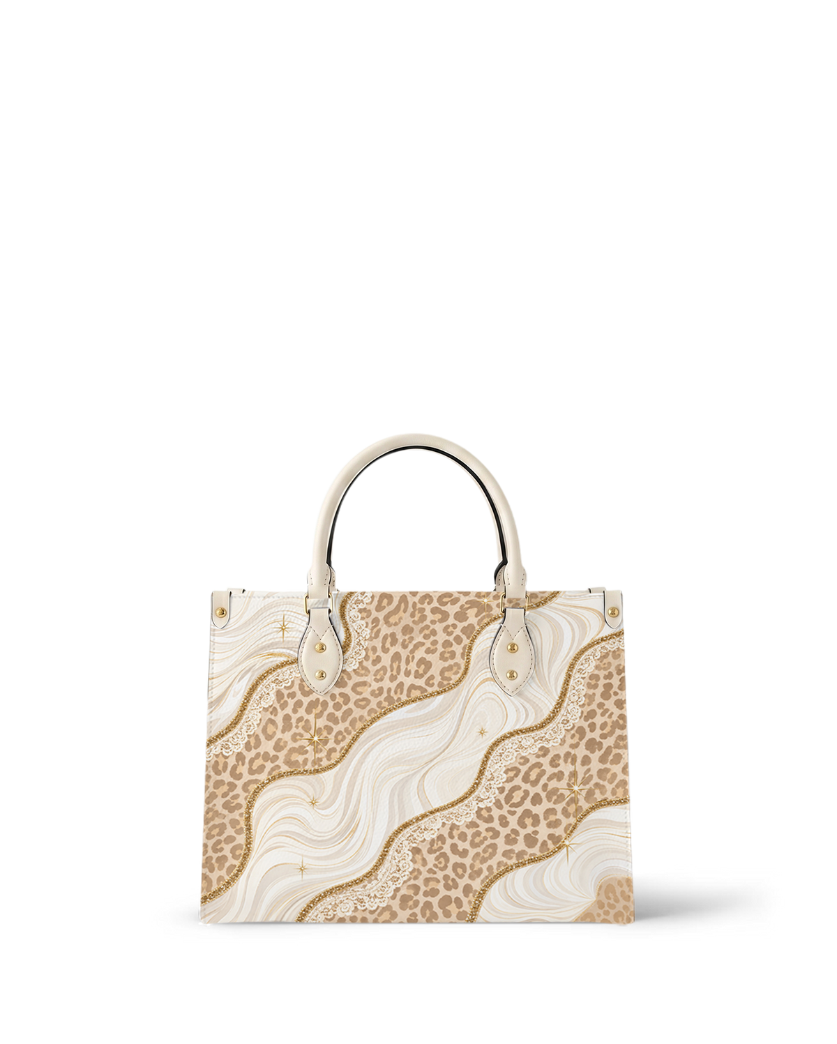 Cream Drift Leather Handbag