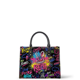 DIY "Paint-Your-Own" Rebel Bunny Bag (Paints Not Included) Leather Handbag