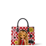 Red Cutiepie Leather Handbag
