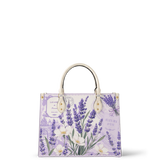Violet Lavender Leather Handbag