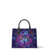 Ember Wound Leather Handbag