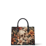 Funeral Lily Leather Handbag