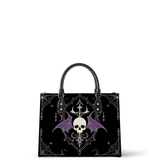 Nocturnal Sigil Leather Handbag