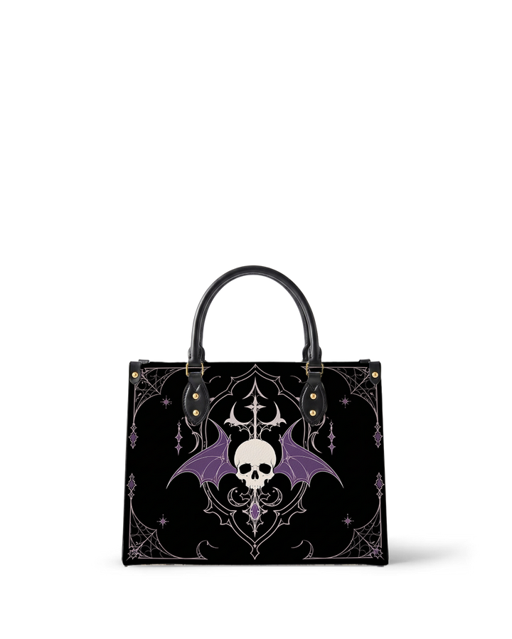 Nocturnal Sigil Leather Handbag