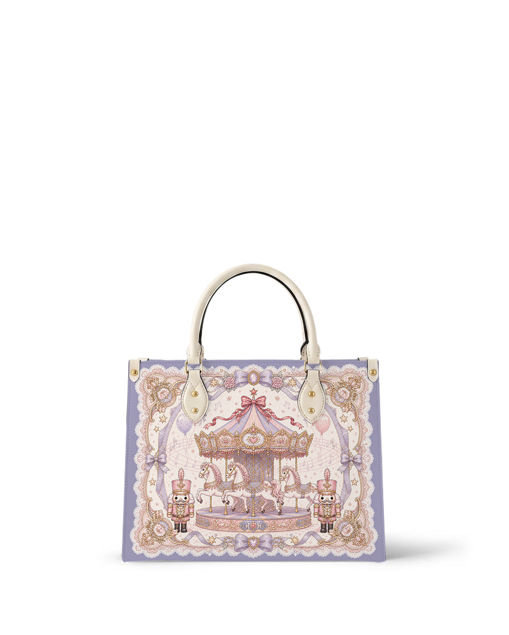 Carousel Leather Handbag