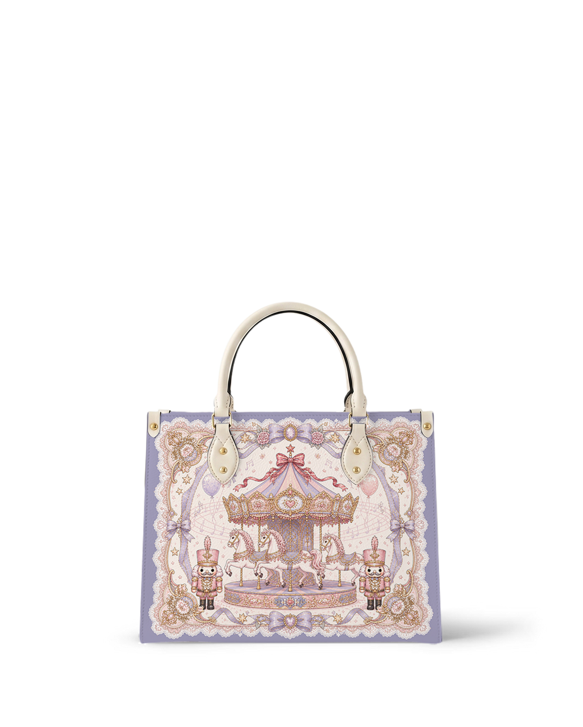 Carousel Leather Handbag