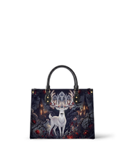 Cathedral Stag Leather Handbag