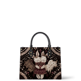 Dollhouse Noir Leather Handbag