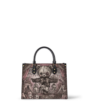 Nightmare Carousel Leather Handbag