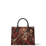Crimson Tide Leather Handbag