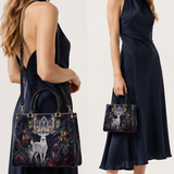 Cathedral Stag Leather Handbag