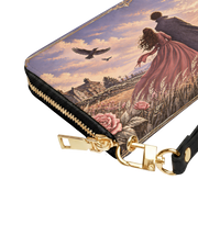 Fading Devotion  Long Zip Wallet