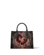Ember Wings Leather Handbag