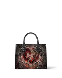 Ember Wings Leather Handbag