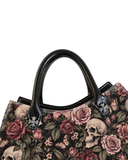 Floral Remains Bat Wing Bag